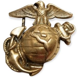 Vintage 1978 Men's USMC Belt Buckle American Eagle ⚓️ 🌎